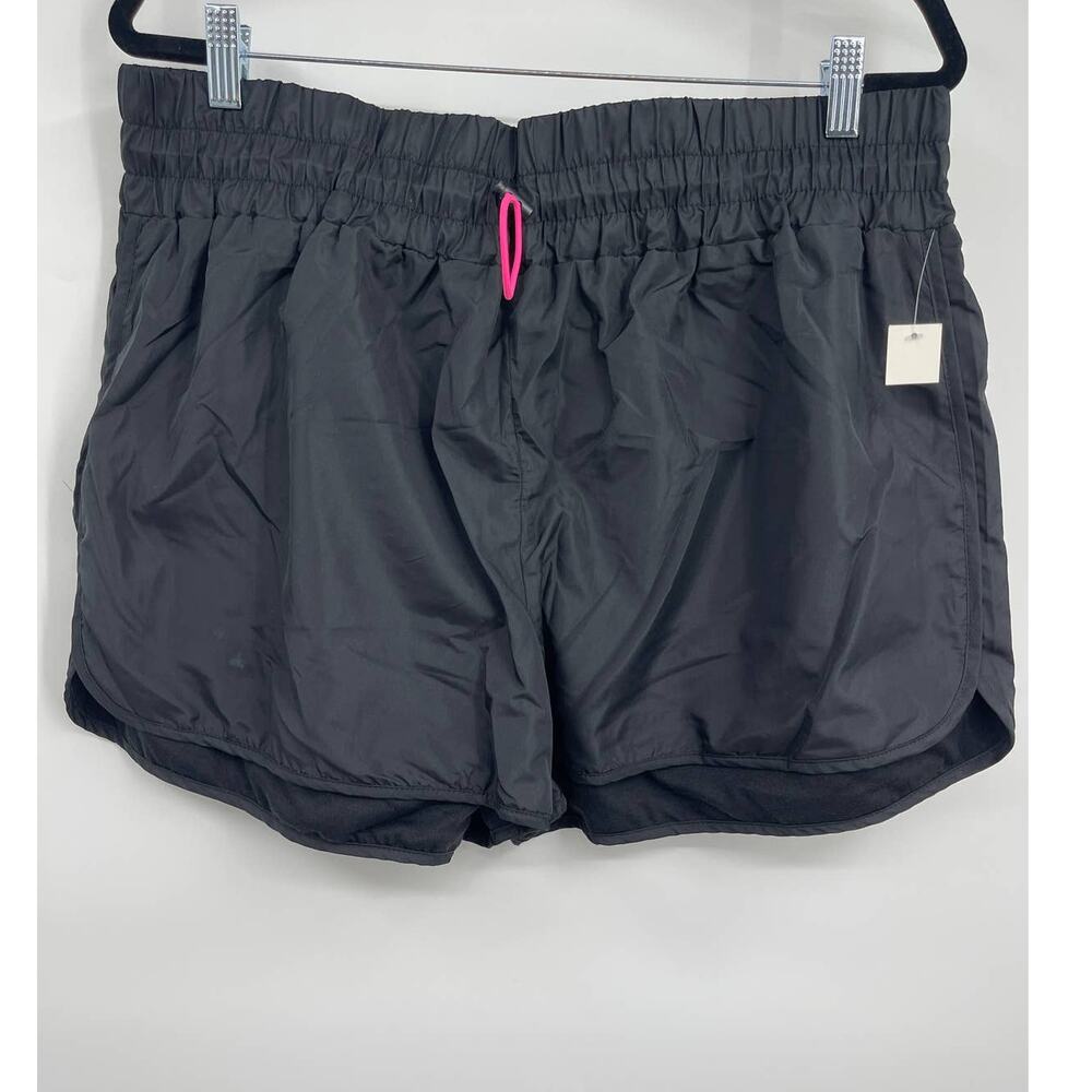 No Boundaries Womens Black Activewear Shorts Drawstring Elastic Waist XXL NEW